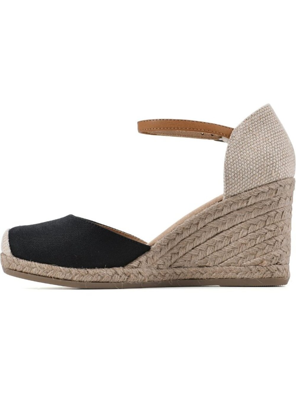 Stylish Women's Espadrille Wedge Sandals - Comfortable Summer Footwear - Picture 6 of 8